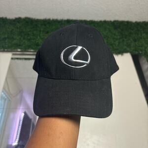 Black Chrome logo Lexus Car Dad Mom Hat